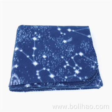 2021 New Customized Soft Polar Fleece Blanket Full Printing Small Fleece Blanket